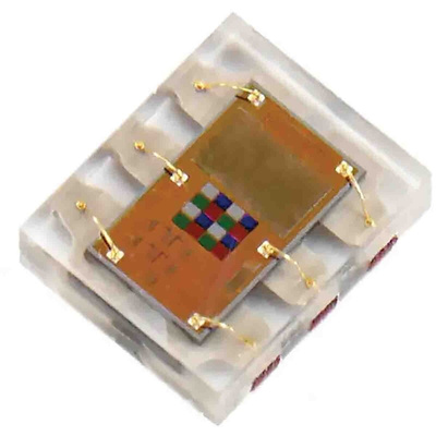 TCS34727FN ams OSRAM, Colour Sensor, Colour Light 615 nm I2C 6-Pin FN