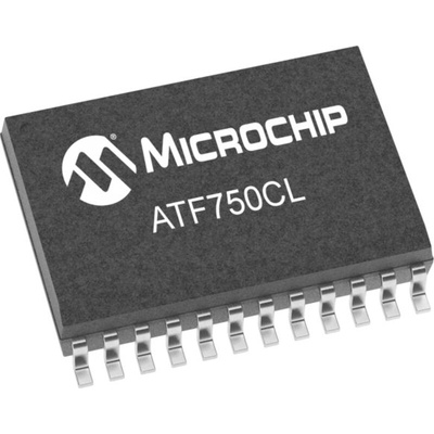 Microchip ATF750CL-15XU, CPLD EEPROM 10 Cells, 42 I/O, 7.5ns, 24-Pin TSSOP