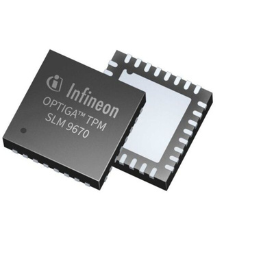 Infineon SLM9670AQ20FW1311XTMA1 6.962kB 32-Pin Crypto Authentication IC VQFN-32