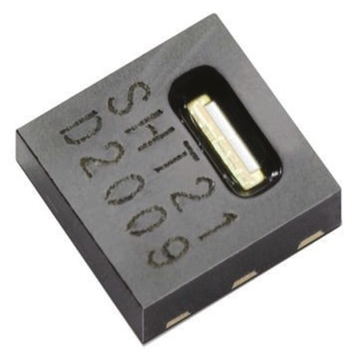 Sensirion Temperature & Humidity Sensor, Digital Output, Surface Mount, Serial-I2C, ±0.3 °C, ±2%RH, 6 Pins