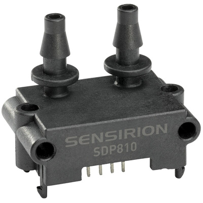 Sensirion Differential Pressure Sensor, +500Pa Operating Max, PCB Mount, 4-Pin, 1bar Overload Max