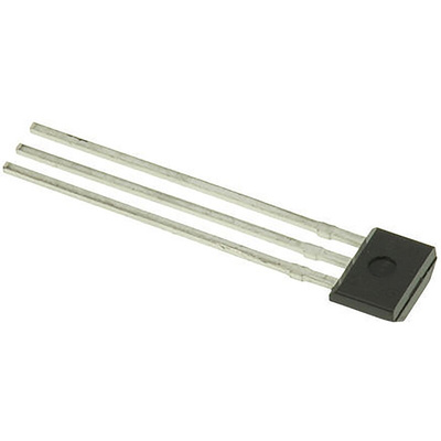 DiodesZetex Through Hole Hall Effect Sensor, SIP, 3-Pin