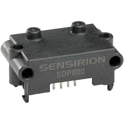 Sensirion Differential Pressure Sensor, +500Pa Operating Max, Manifold Mount, PCB Mount, 4-Pin, 1bar Overload Max