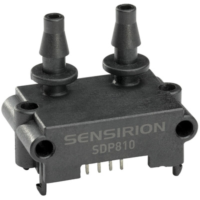 Sensirion Differential Pressure Sensor, +125Pa Operating Max, PCB Mount, 4-Pin, 1bar Overload Max