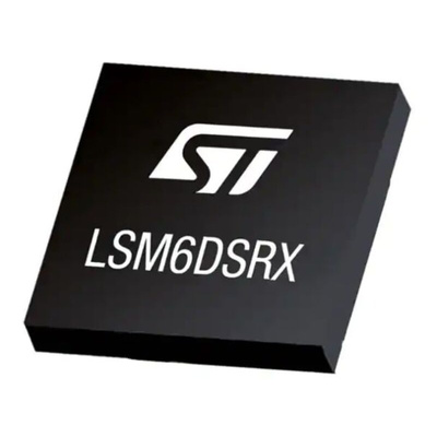 STMicroelectronics 3-Axis Surface Mount Accelerometer, LGA, I2C, SPI, 14-Pin