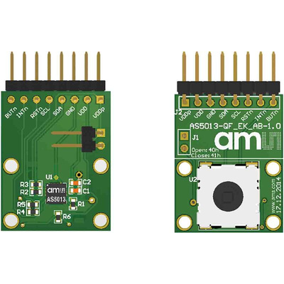 ams OSRAM Surface Mount Hall Effect Sensor, 16-pin QFN, 16-Pin