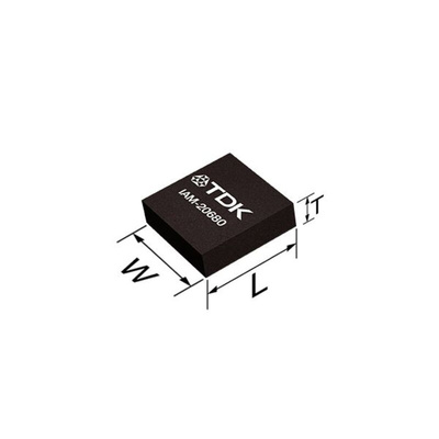 InvenSense 6-Axis Surface Mount Accelerometer & Gyroscope, LGA, I2C, SPI, 16-Pin