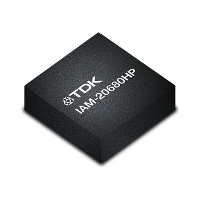 InvenSense 6-Axis Surface Mount Accelerometer & Gyroscope, LGA, I2C, SPI, 16-Pin