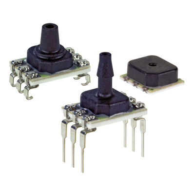 Honeywell Piezoresistive Pressure Sensor, 60kPa Operating Max, Through-Hole Mount, 6-Pin, 200kPa Overload Max, DIP