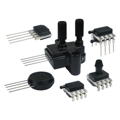 Honeywell Piezoresistive Pressure Sensor, 60kPa Operating Max, Surface Mount, 8-Pin, 200kPa Overload Max, SMT