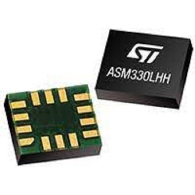 STMicroelectronics 6-Axis Surface Mount Accelerometer & Gyroscope, I2C, MIPI I3CSM, SPI