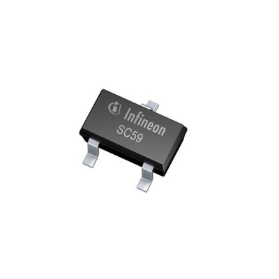 Infineon Surface Mount Hall Effect Sensor Switch, PG-SC59-3, 3-Pin