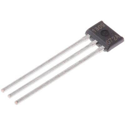 Allegro Microsystems Through Hole Hall Effect Sensor, SIP, 3-Pin