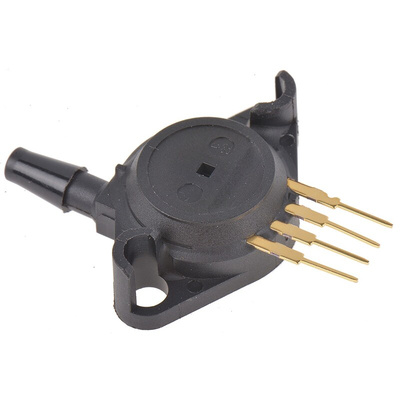 NXP Gauge Pressure Sensor, 50kPa Operating Max, Through-Hole Mount, 4-Pin, 200kPa Overload Max, Case 344B-01