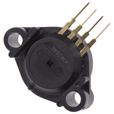 NXP Absolute Pressure Sensor, 100kPa Operating Max, Through-Hole Mount, 4-Pin, 400kPa Overload Max, Case 344F-01