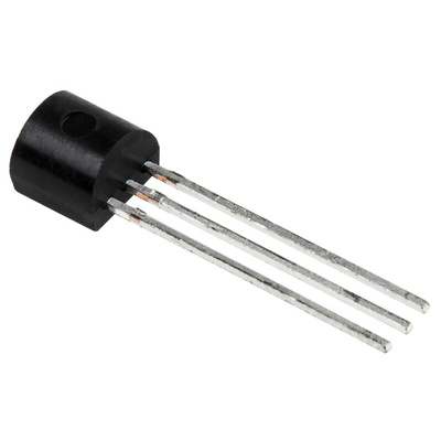 Microchip Voltage Temperature Sensor, Voltage Output, Through Hole Mount, Analogue, ±1°C, 3 Pins