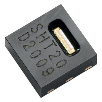 Sensirion Temperature & Humidity Sensor, Digital Output, Surface Mount, Serial-I2C, ±3 %RH, ±3°C, 6 Pins