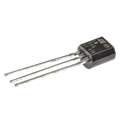 STMicroelectronics Temperature Sensor, Voltage Output, Through Hole Mount, Analogue, ±5°C, 3 Pins