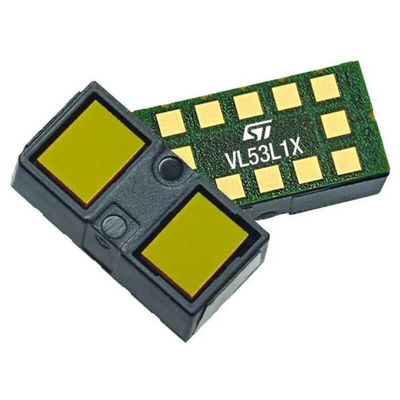VL53L1CBV0FY/1 STMicroelectronics, VL53L1 Time-of-Flight, 4m 2.6 V to 3.5 V 12-Pin LGA
