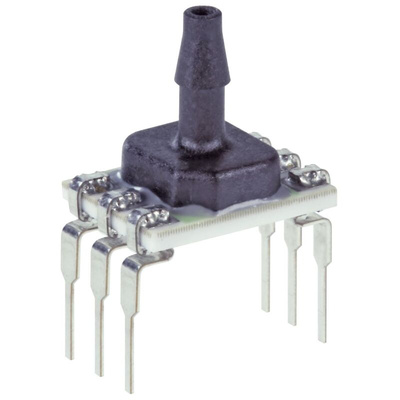 Honeywell Gauge Pressure Sensor, 414kPa Operating Max, PCB Mount, 6-Pin, 1724kPa Overload Max, DIP