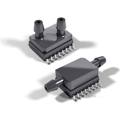 TE Connectivity Pressure Sensor, 0.79psi Operating Max, PCB Mount, 16-Pin, 0.79psi Overload Max, SOIC-16