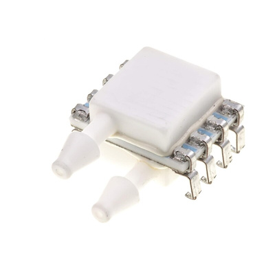 TE Connectivity Pressure Transducer, 2in/H2O Operating Max, PCB Mount, 8-Pin, 300psi Overload Max, Dual Sideport