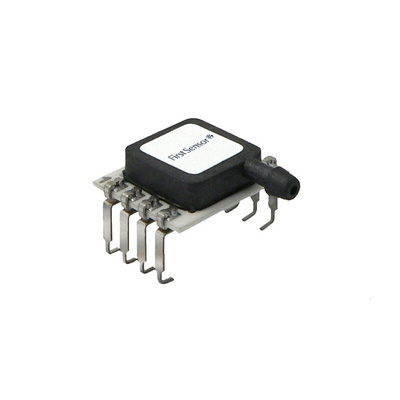 TE Connectivity Pressure Sensor, 12.5mbar Operating Max, PCB Mount, 8-Pin, Dual Sideport