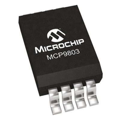 Microchip Temperature Transducer, Digital Output, Surface Mount, Serial-I2C, SMBus, ±0.5°C, 8 Pins