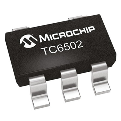 Microchip Temperature Sensor Switch, Push-Pull Output, Surface Mount, ±0.5°C, 5 Pins