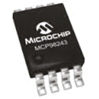 Microchip Temperature Converter, Digital Output, Surface Mount, Serial-I2C, SMBus, ±3°C, 8 Pins