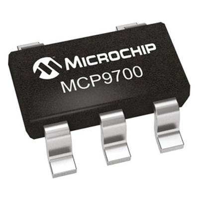 Microchip Voltage Temperature Sensor, Voltage Output, Surface Mount, Analogue, ±4°C, 5 Pins