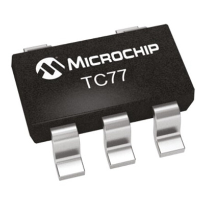 Microchip Temperature Sensor, Digital Output, Surface Mount, Serial-Microwire, Serial-SPI, ±3°C, 5 Pins