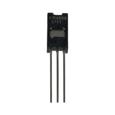 Honeywell HIH-4000 Series Humidity Sensor, Analogue Output, Through Hole Mount, Analogue, ±3.5%RH, 3 Pins