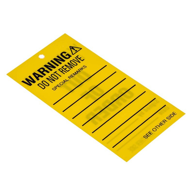 10 x Lockout Tag
