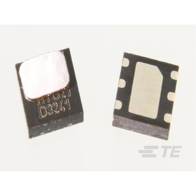TE Connectivity Temperature & Humidity Sensor, Digital Output, Surface Mount, I2C, ±0.3 °C, ±2%RH, 6 Pins