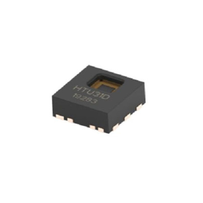 TE Connectivity Temperature & Humidity Sensor, Digital Output, Surface Mount, I2C, ±2%RH, 6 Pins
