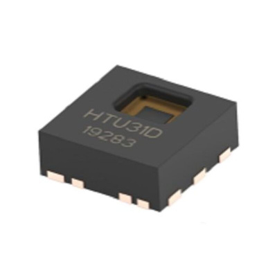 TE Connectivity HTU31D Series Temperature & Humidity Sensor, Digital Output, Surface Mount, I2C, ±2%RH, 6 Pins