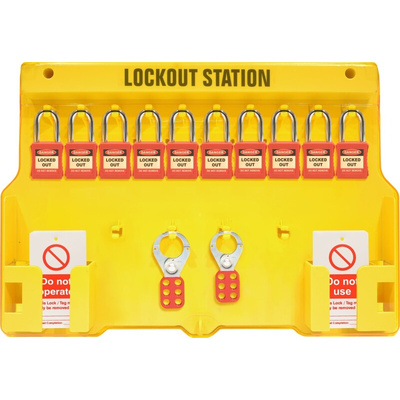 Spectrum Industrial 10 Padlock Lockout Station