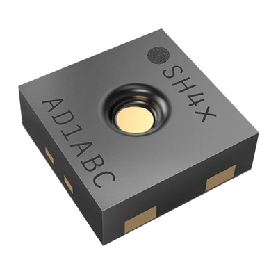 Sensirion Temperature and Humidity Sensor, Digital Output, Surface Mount, I2C, 1%RH