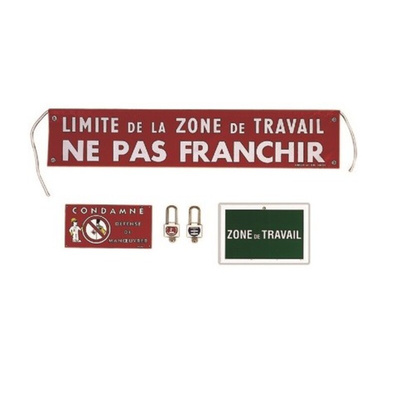 Kit 'Limite de la zone de travail, Ne pas franchir' Set of Lockout