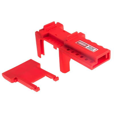 RS PRO Polyurethane Plastic Ball Valve Lockout, 6mm Shackle, 63.5mm Attachment
