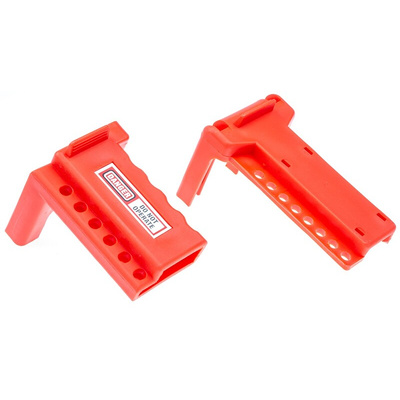RS PRO Polyurethane Plastic Ball Valve Lockout, 6mm Shackle, 3.17cm Attachment