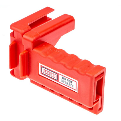 RS PRO Polyurethane Plastic Ball Valve Lockout, 6mm Shackle, 3.17cm Attachment