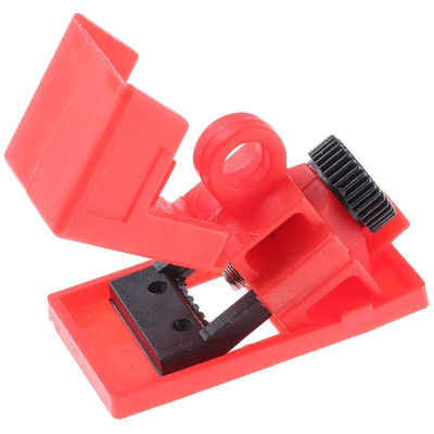 RS PRO 1-Lock Clamp-On Breaker Lockout, 7mm Shackle