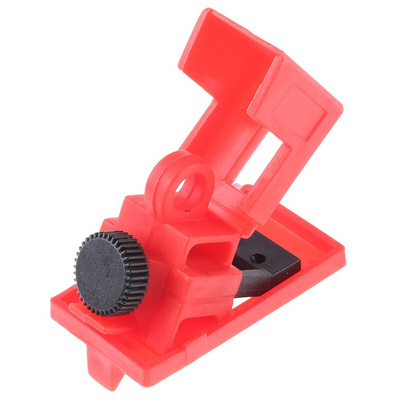 RS PRO 1-Lock Clamp-On Breaker Lockout, 7mm Shackle