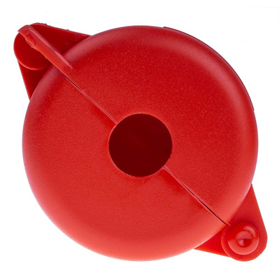 RS PRO 3-Lock Polyurethane Plastic Gate Valve Lockout, 70mm Shackle, 63.5mm Attachment