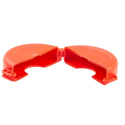 RS PRO 3-Lock Polyurethane Plastic Gate Valve Lockout, 170mm Shackle, 165mm Attachment