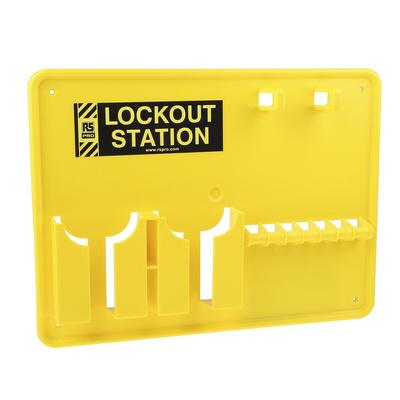 RS PRO 7 Padlock Lockout Station