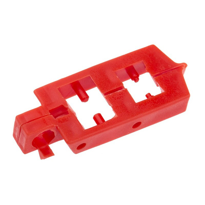 RS PRO 2-Lock Single-Pole Breaker Lockout