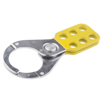 RS PRO 6-Lock Vinyl Hasp Lockout, 35mm Shackle